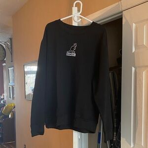 Kangol Men's Black Crewneck Sweater